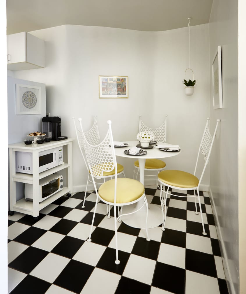 NYC Fashion Designer's Studio Apartment Is A Mix of Modern and DIY Apartment Therapy